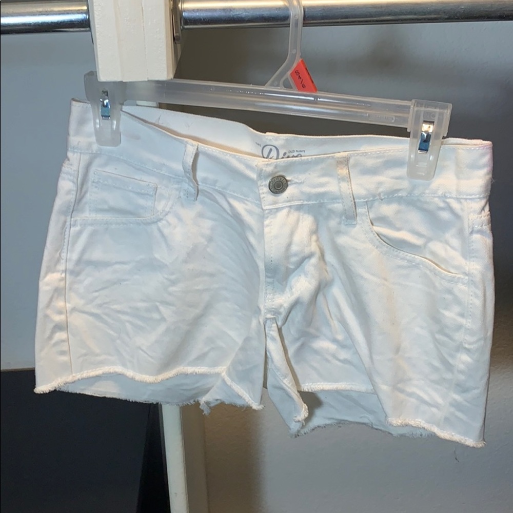 White Booty Shorts